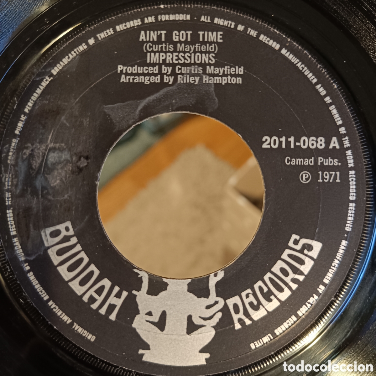 Discos de vinilo: The Impressions &lrm;&ndash; Aint Got Time / Im So Proud - Foto 1