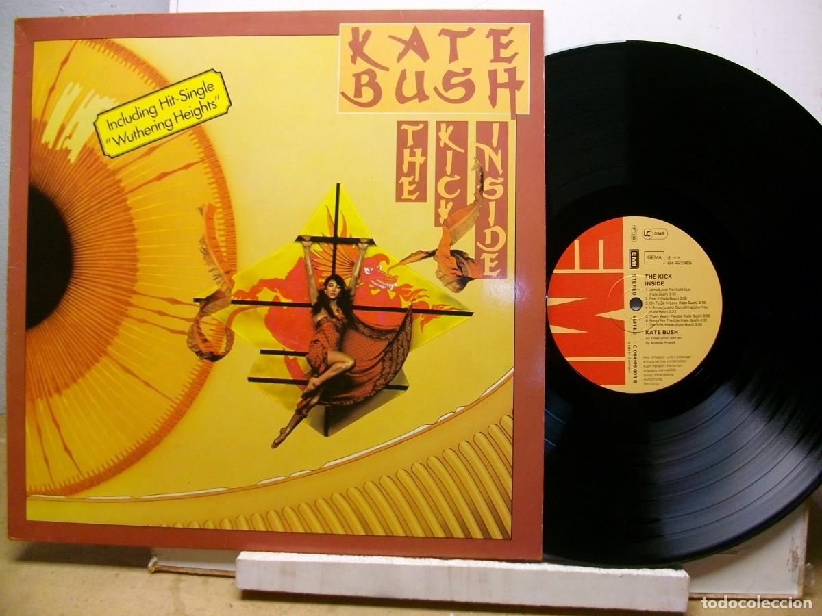 Discos de vinilo: KATE BUSH THE KICK INSIDE LP 1978 GERMANY - Foto 1