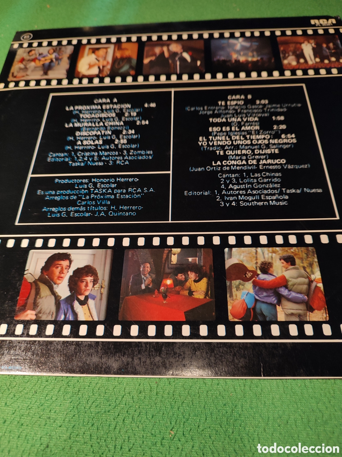 Discos de vinilo: BSO La pr&oacute;xima estaci&oacute;n - Varios - Foto 2
