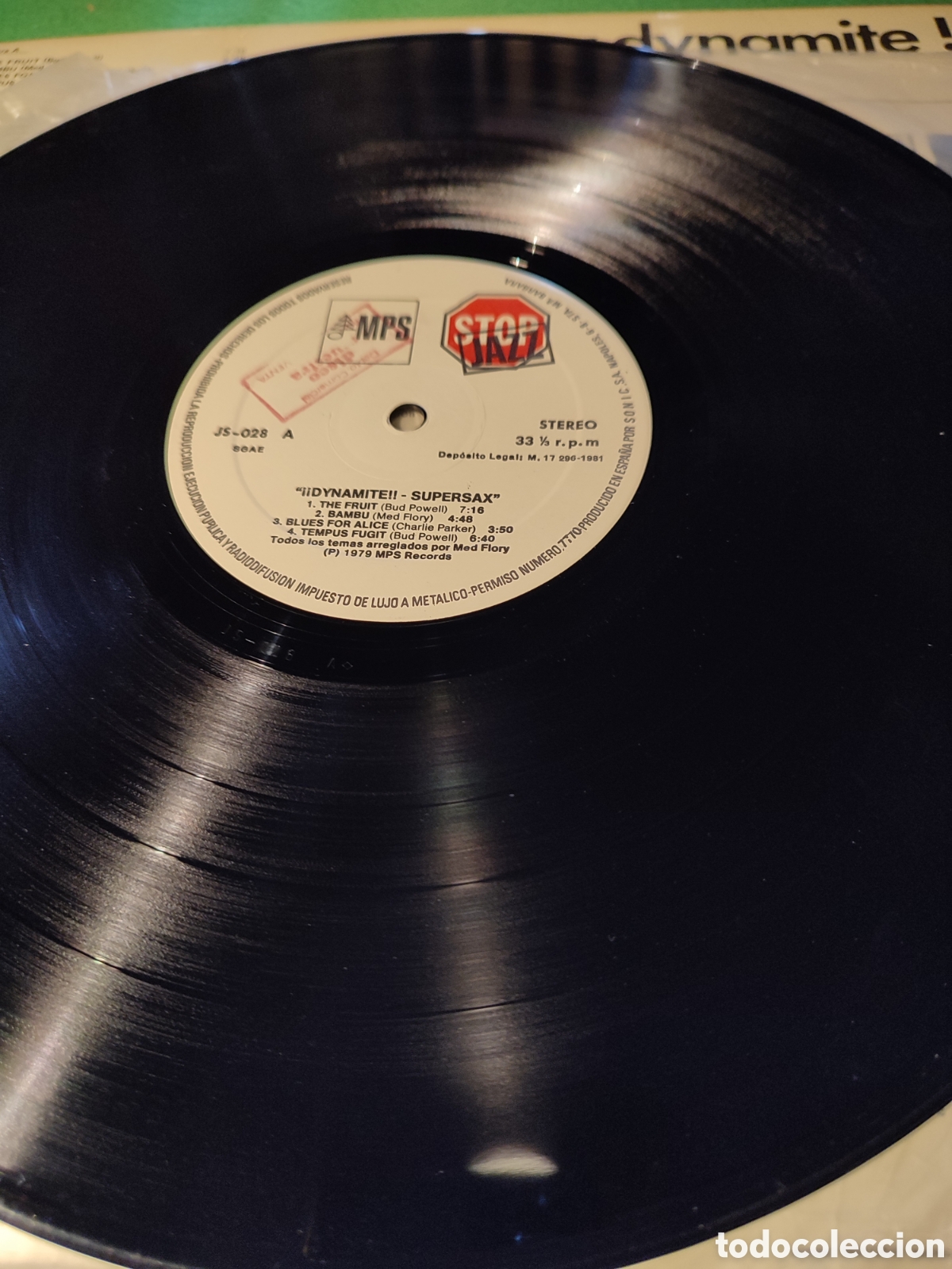 Discos de vinilo: Supersaxo - Dynamite - Foto 3