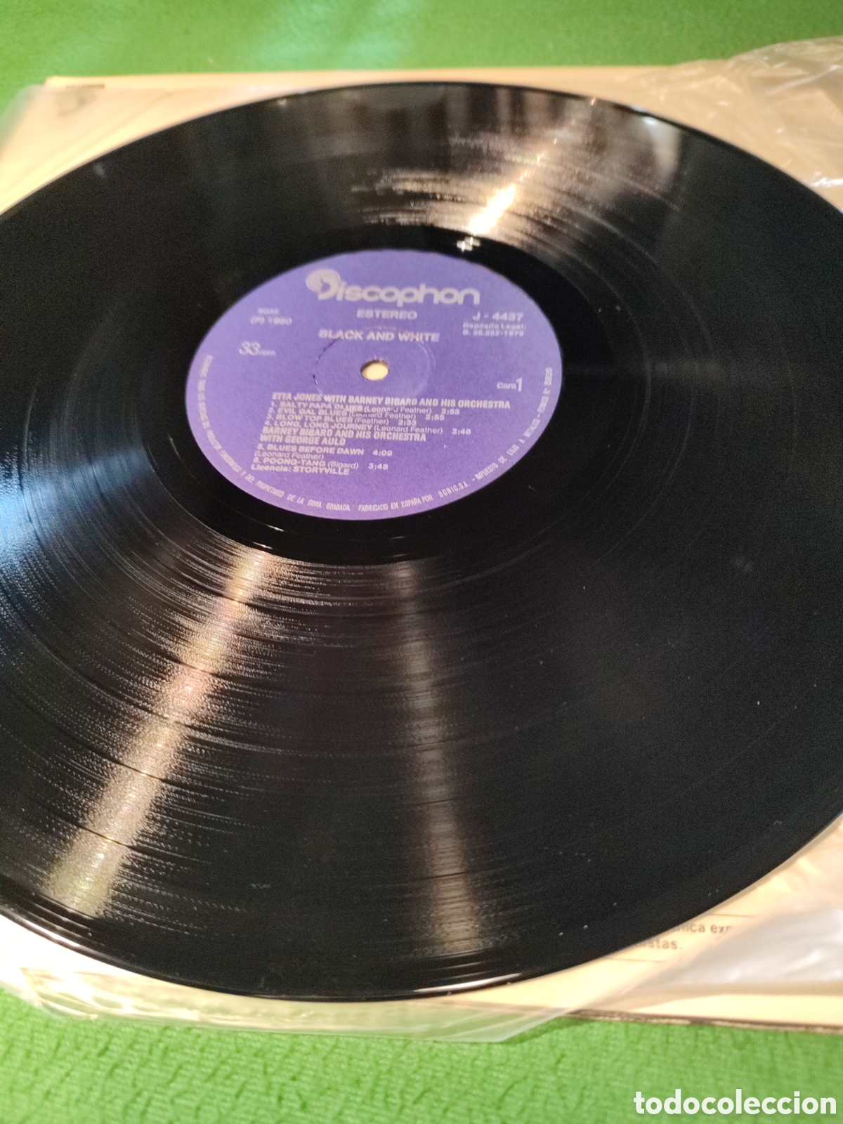 Discos de vinilo: Barney Bigard - Black & White Vol 3 - Foto 3