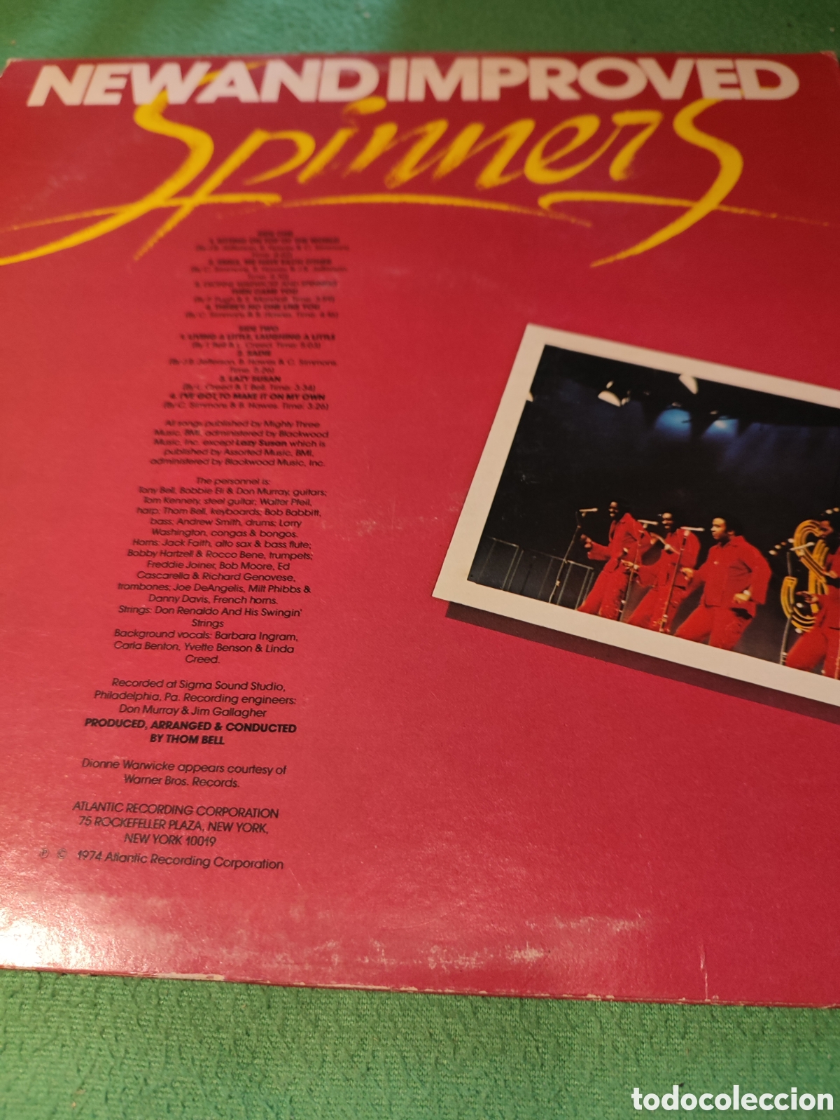 Discos de vinilo: Spinners - New and improved Vinilo Lp - Foto 2