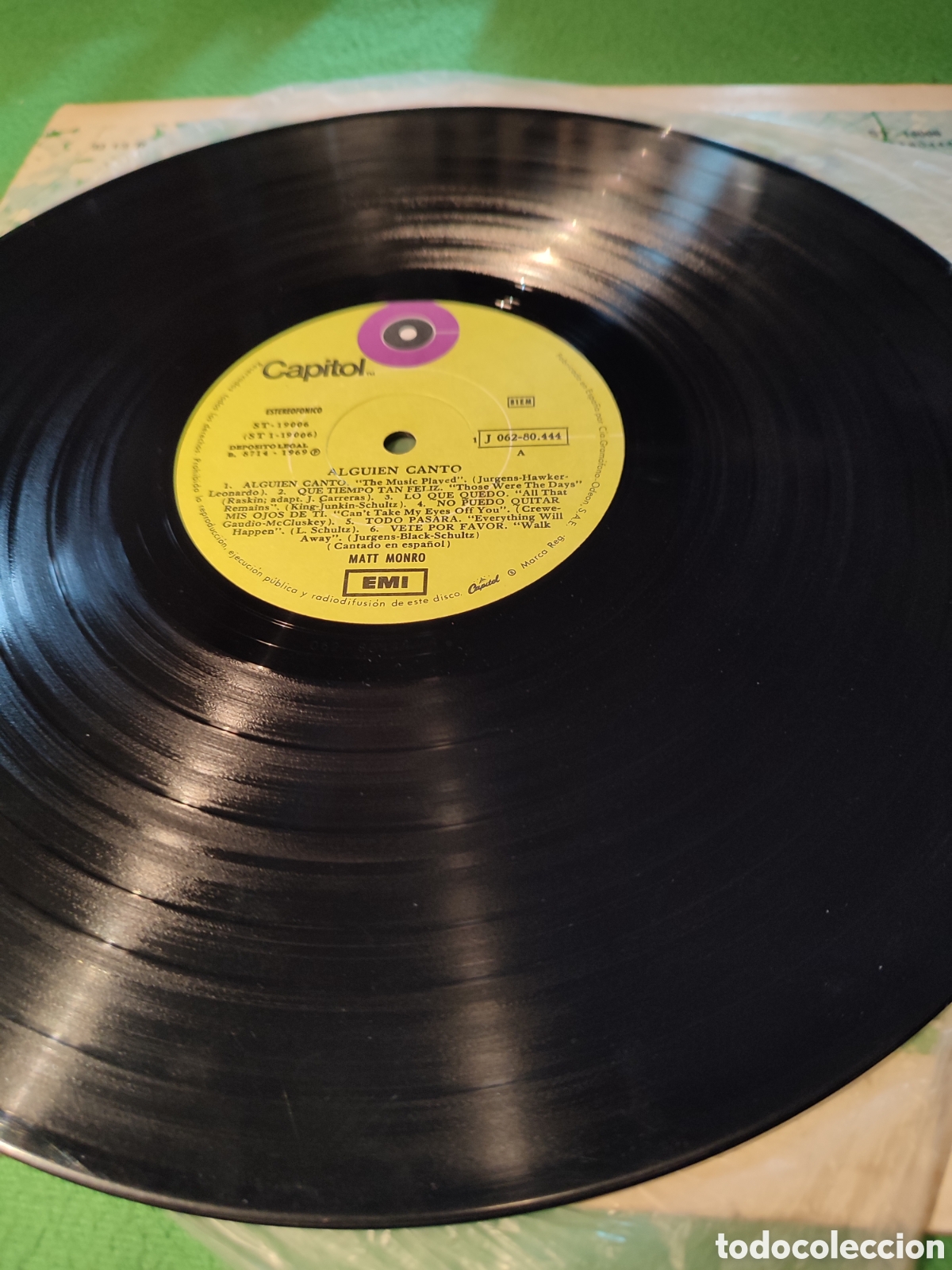 Discos de vinilo: Matt Monro - Alguien cant&oacute; Vinilo Lp - Foto 3