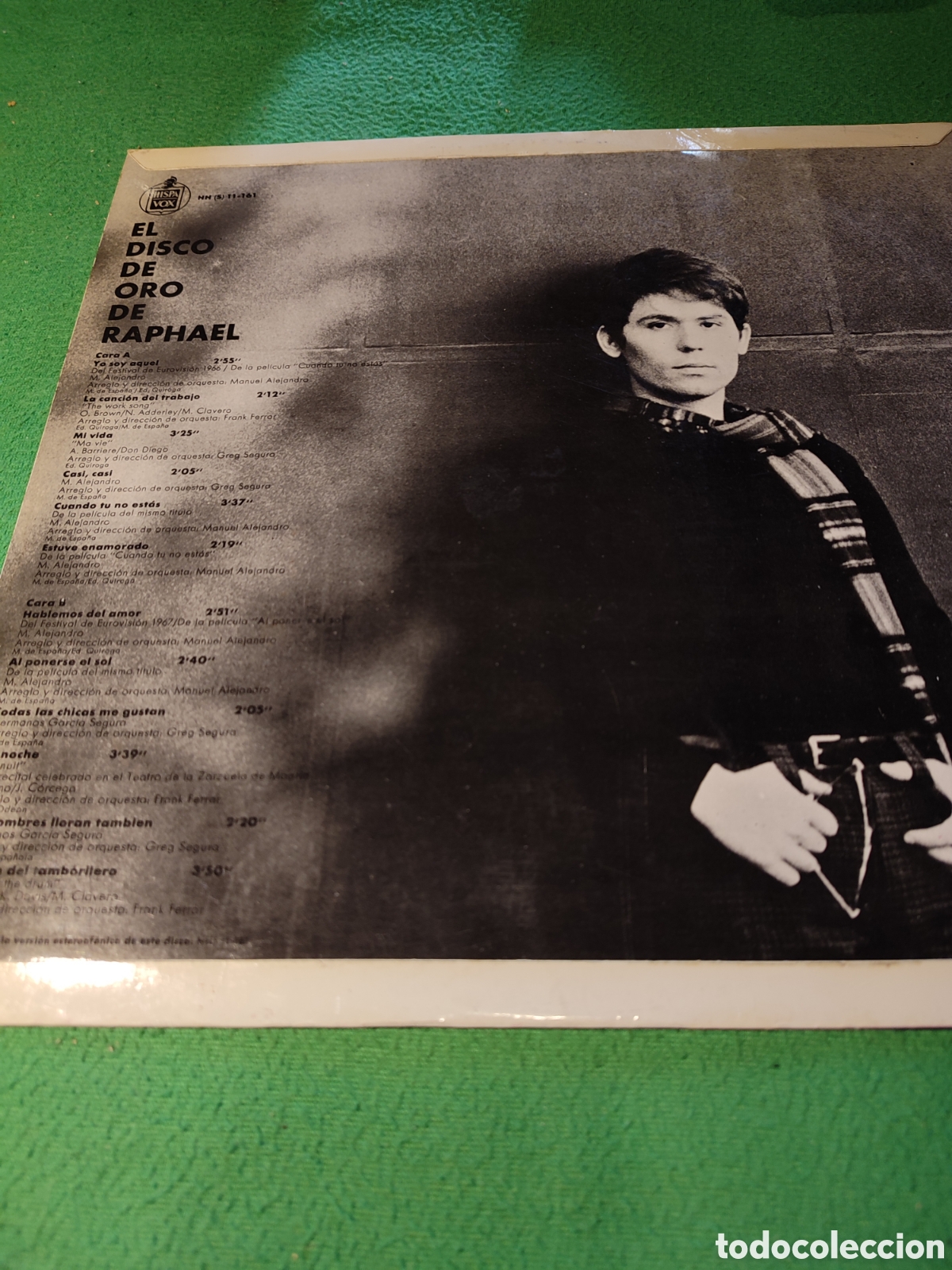 Discos de vinilo: Raphael - El disco de oro Vinilo Lp - Foto 2