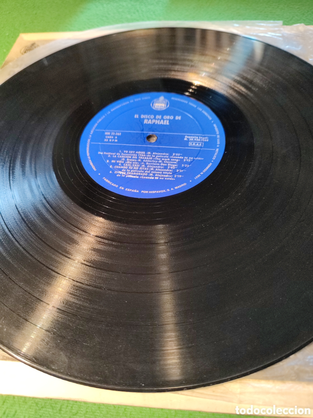 Discos de vinilo: Raphael - El disco de oro Vinilo Lp - Foto 3