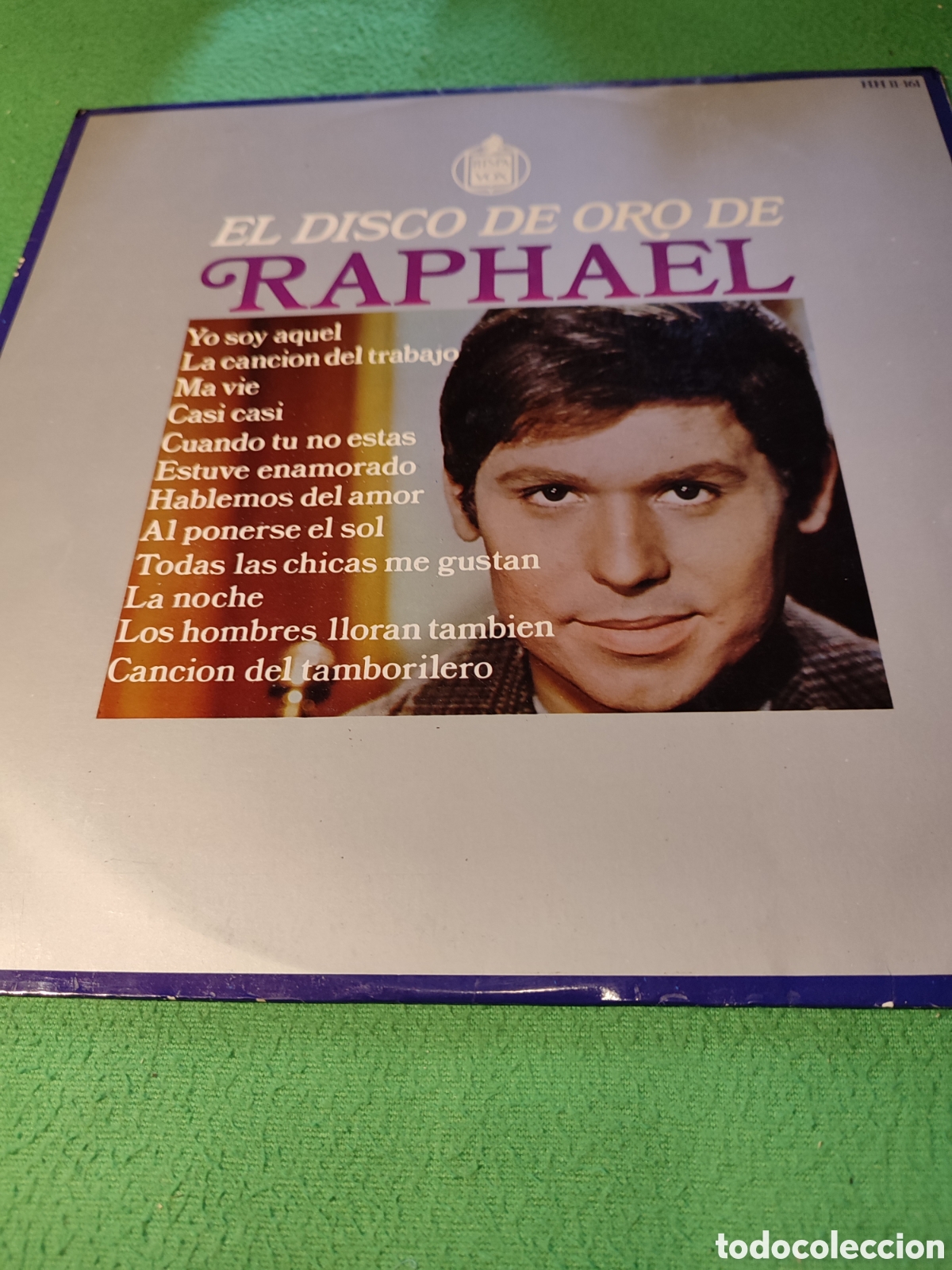 Discos de vinilo: Raphael - El disco de oro Vinilo Lp - Foto 1