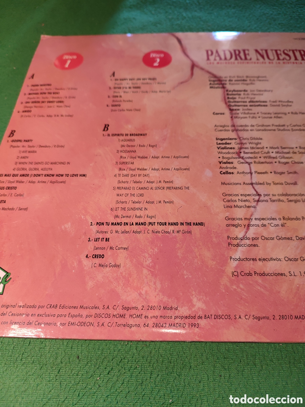 Discos de vinilo: David Saylor & Miryam Fultz- Padre Nuestro 2 lps - Foto 4