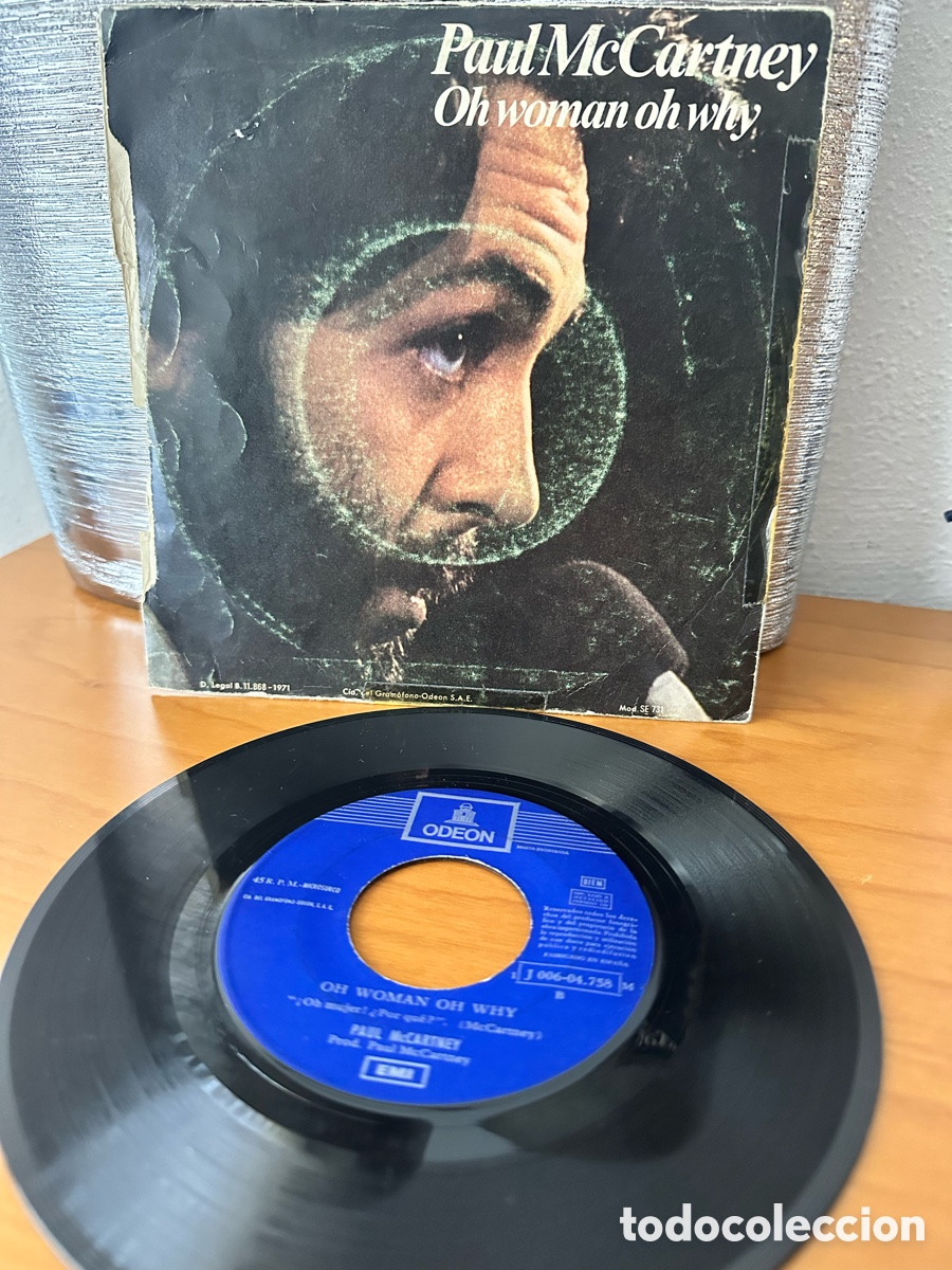 Discos de vinilo: PAUL MCCARTNEY BEATLES SG ANOTHER DAY SPAIN - Foto 2