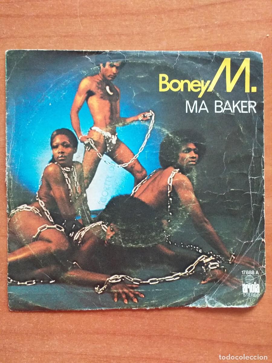 Discos de vinilo: SINGLE BONEY M. - MA BAKER - Foto 1