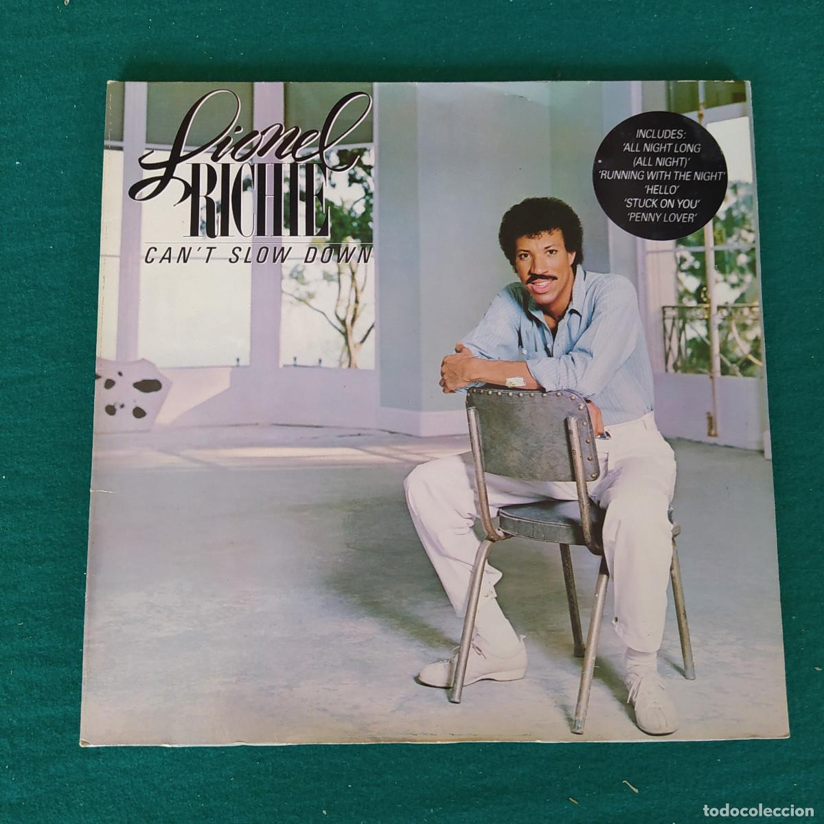 Discos de vinilo: Lionel Richie &ndash; Cant Slow Down - Foto 1