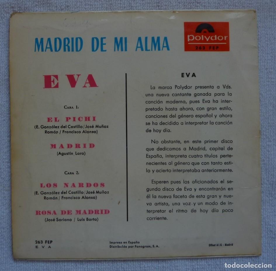 Discos de vinilo: EVA // EL PICHI+3 // 1965 // EP - Foto 2