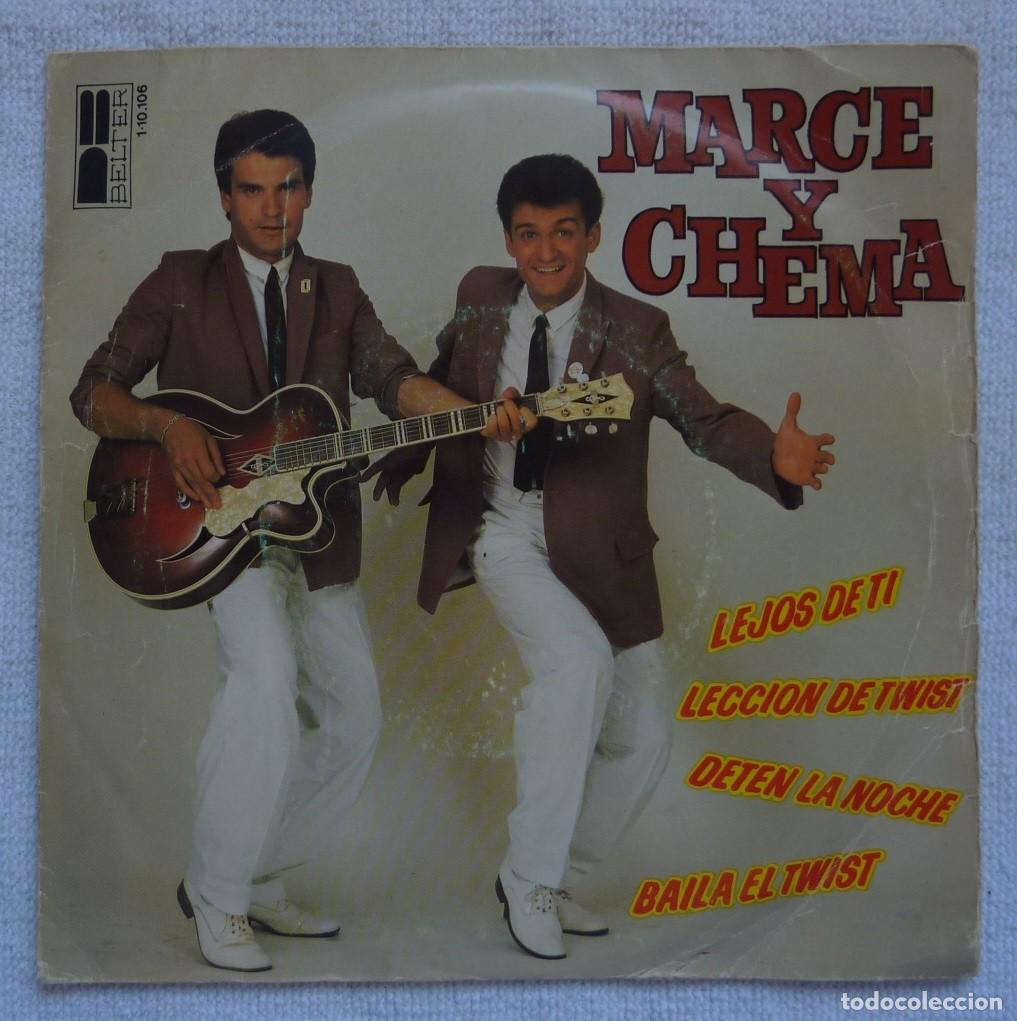 Discos de vinilo: MARCE Y CHEMA // LEJOS DE TI+3 // 1980 // EP - Foto 1