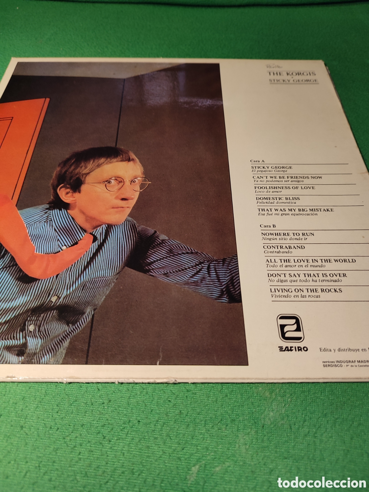 Discos de vinilo: The Korgis - Sticky George Vinilo Lp - Foto 4