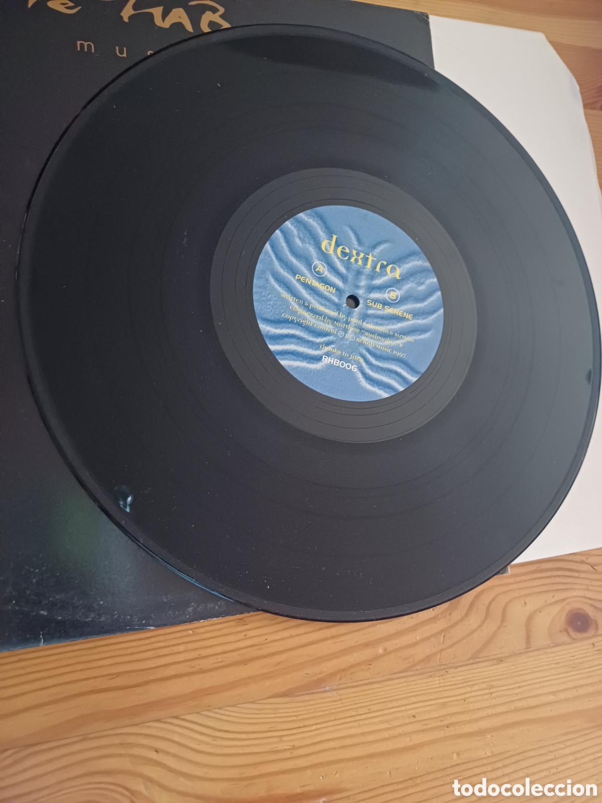Discos de vinilo: Dextra Pentagon Re-hab Music Techno - Foto 2