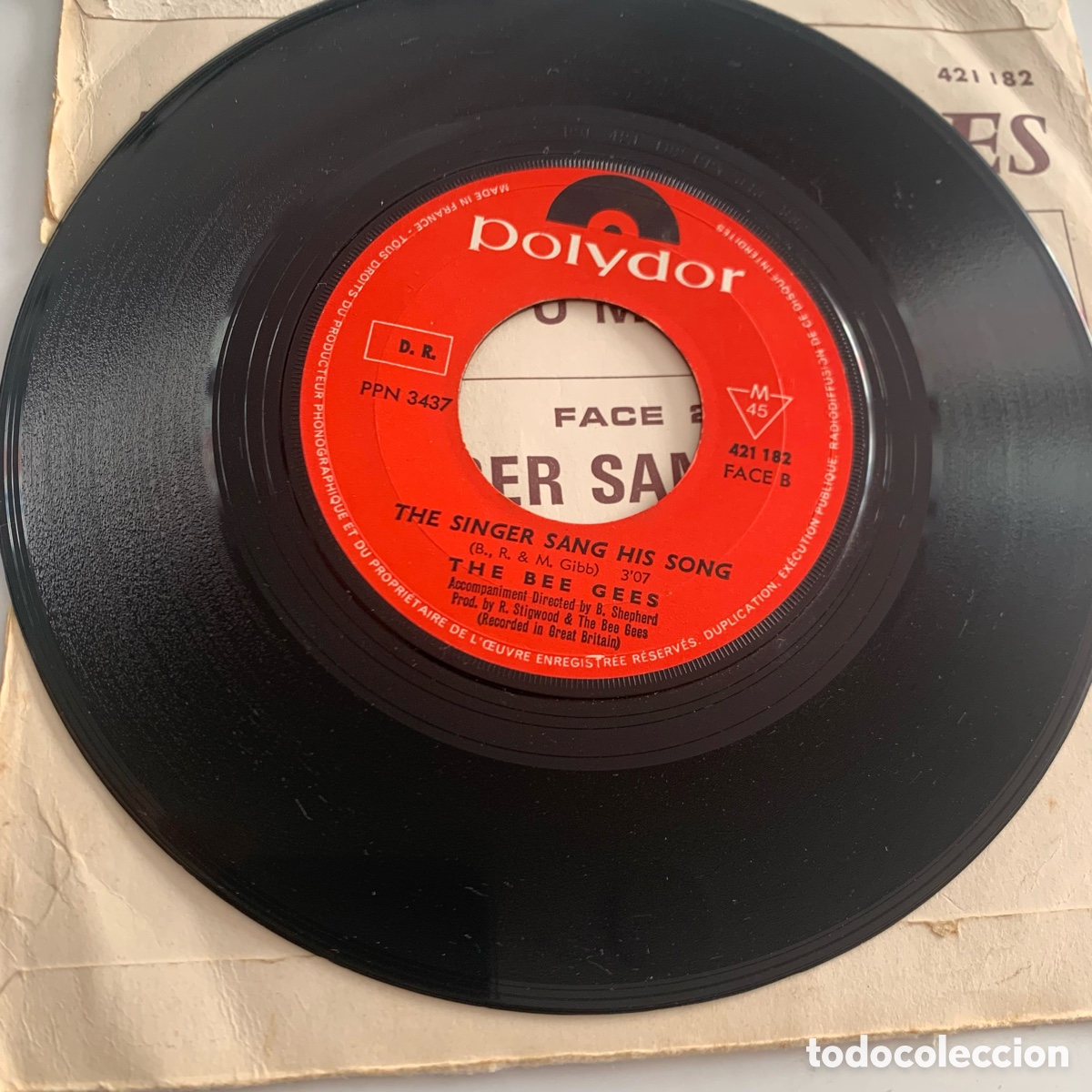 Discos de vinilo: single ep de 1968 The Bee Gees &ndash; Jumbo - Foto 3