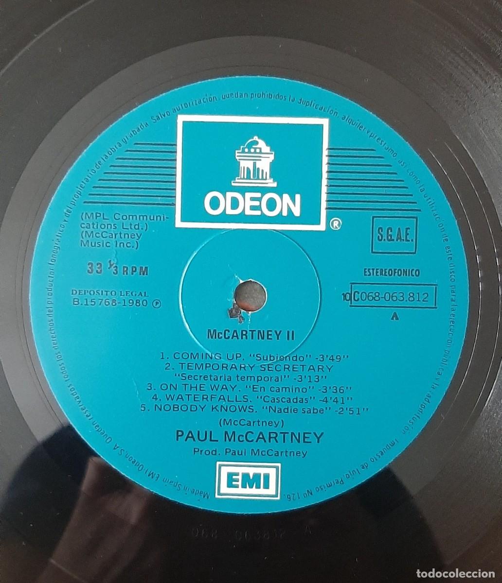 Discos de vinilo: VINILO LP PAUL McCARTNEY / McCARTNEY II - Foto 4