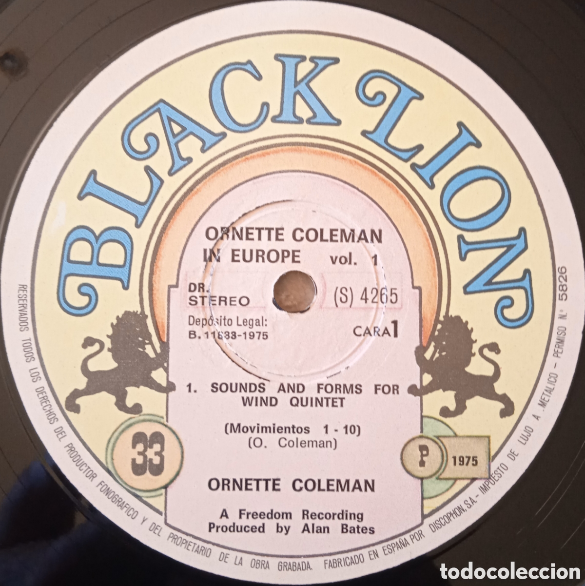 Discos de vinilo: Disco de vinilo Ornette Coleman - Foto 3