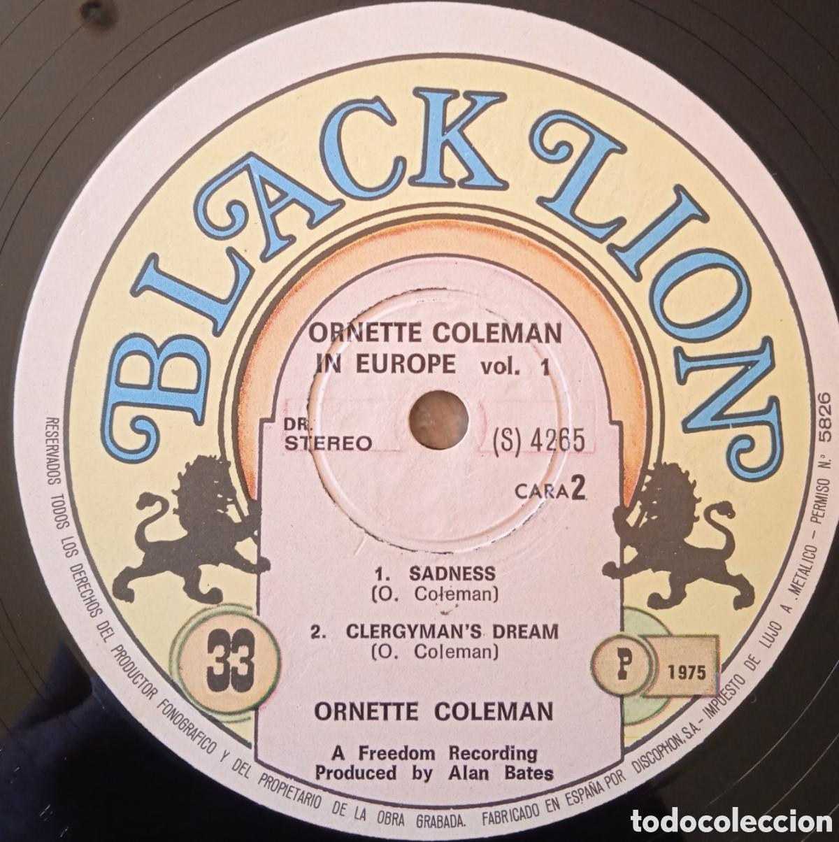 Discos de vinilo: Disco de vinilo Ornette Coleman - Foto 4