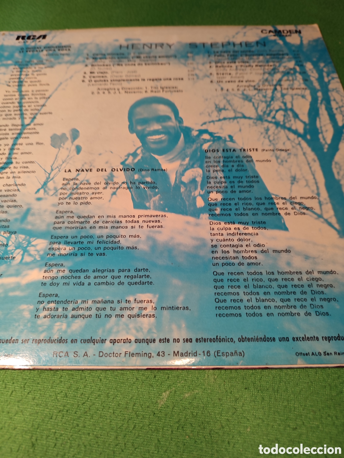 Discos de vinilo: Henry Stephen - Same 1970 Vinilo Lp - Foto 2