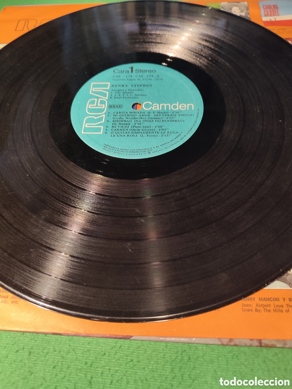 Discos de vinilo: Henry Stephen - Same 1970 Vinilo Lp - Foto 3