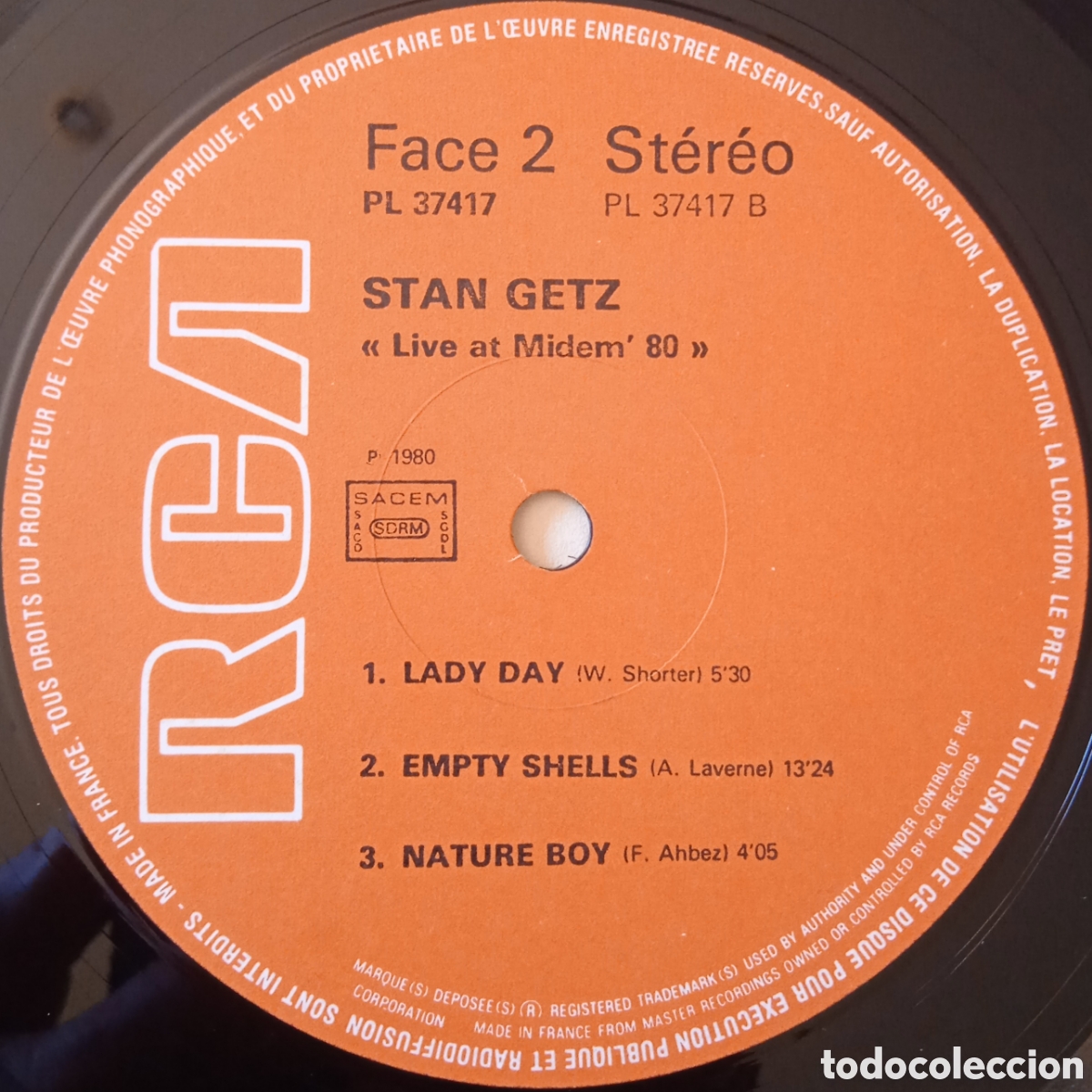 Discos de vinilo: Disco de vinilo Stan Getz - Foto 5