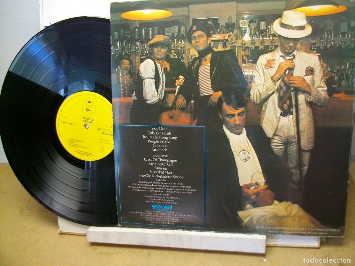 Discos de vinilo: Sailor &ndash; Trouble LP 1975 - Foto 2