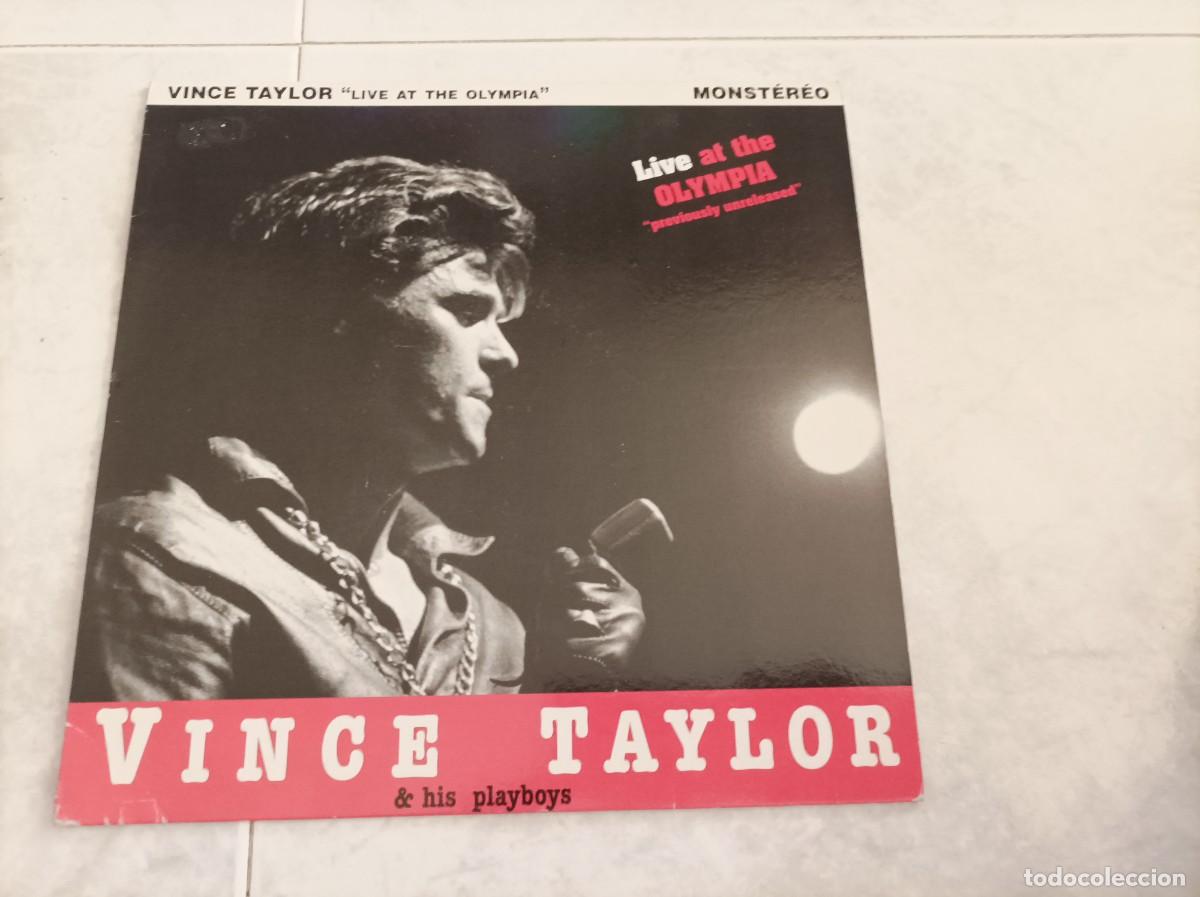 Discos de vinilo: Vince Taylor live lp 25cm - Foto 1