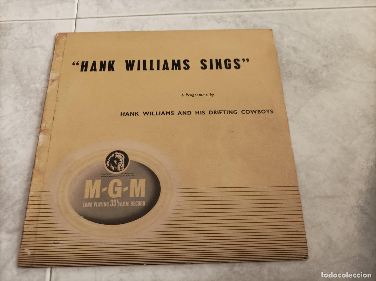Discos de vinilo: Hank Williams lp 25 cm -dificil- - Foto 1