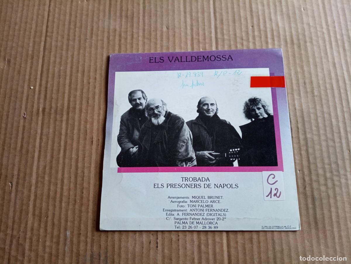 Discos de vinilo: ELS VALLDEMOSSA - TROBADA SINGLE 1987 - Foto 3