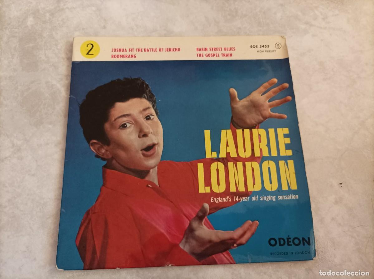 Discos de vinilo: Laurie London ep Francia - Foto 1