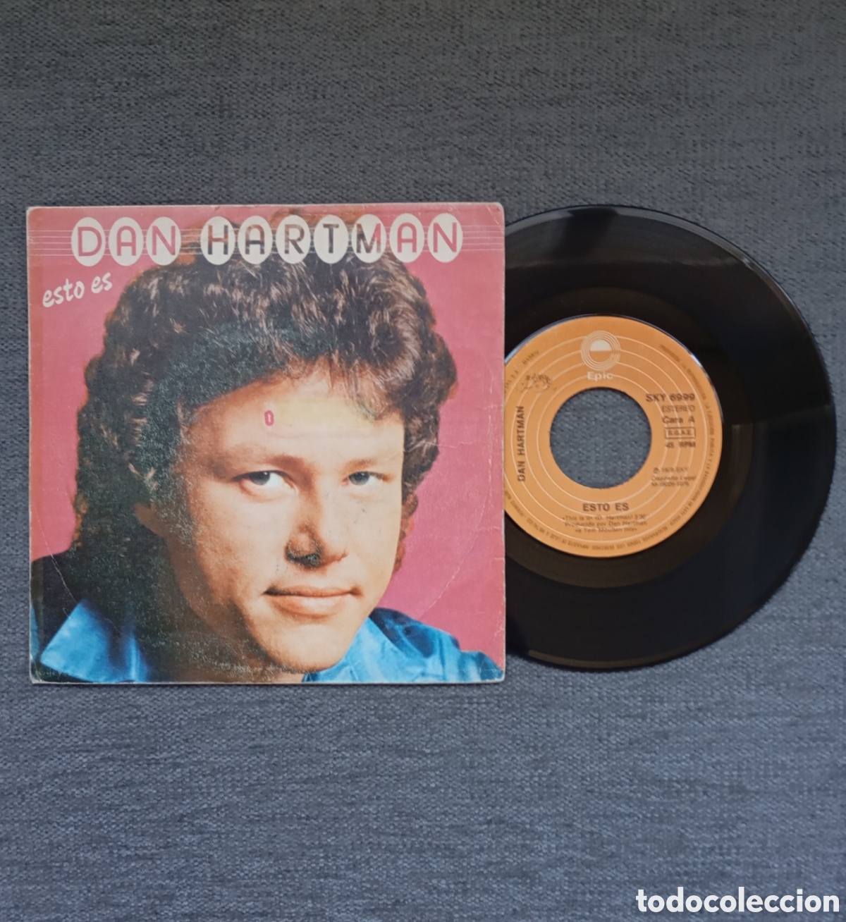 Discos de vinilo: Dan Hartman. This Is It/ Countdow. Single 7&rdquo;, a&ntilde;o 1979. - Foto 1