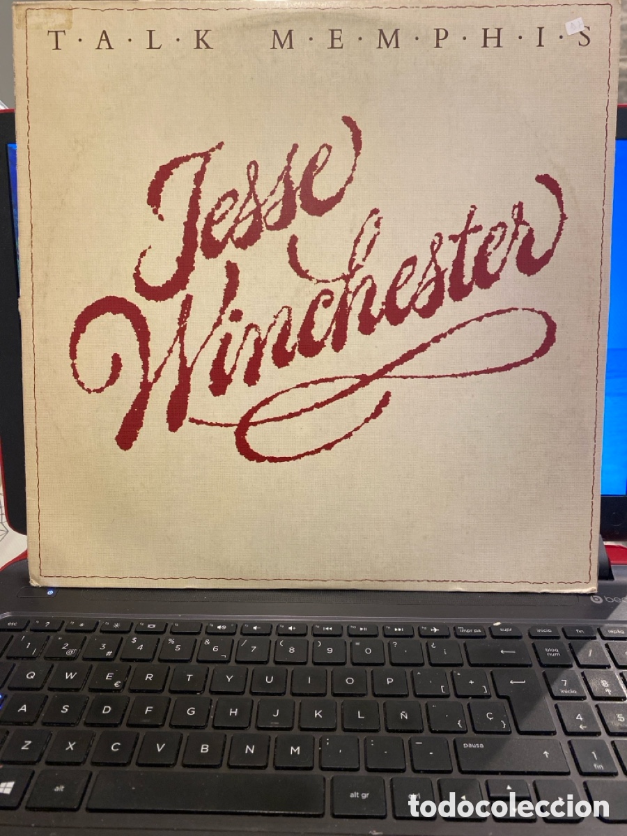 Discos de vinilo: JESSE WINCHESTER - TALK MEMPHIS LP SPAIN 1981 - Foto 1
