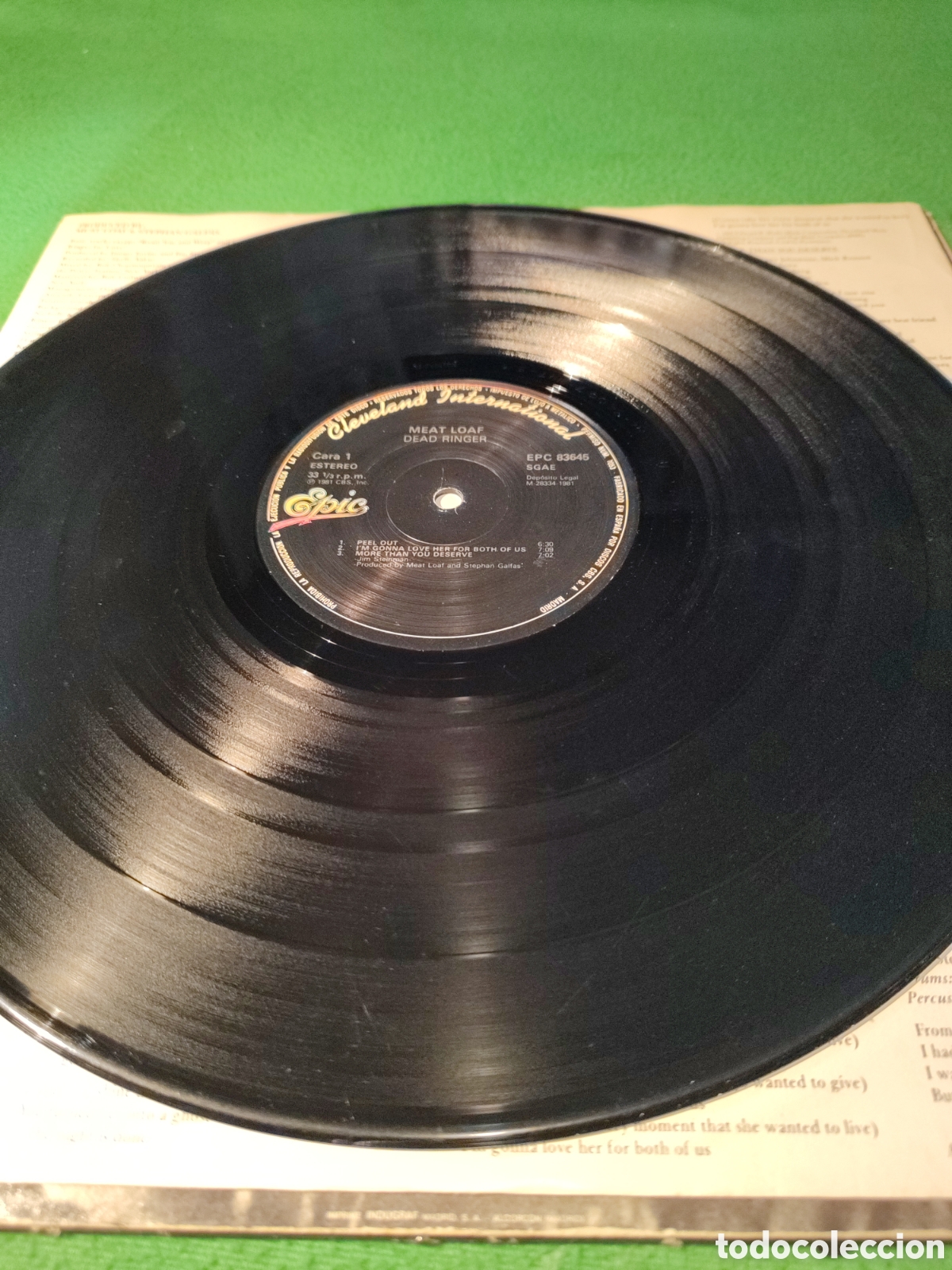 Discos de vinilo: Meat Loaf - Dead ringer Vinilo Lp - Foto 3