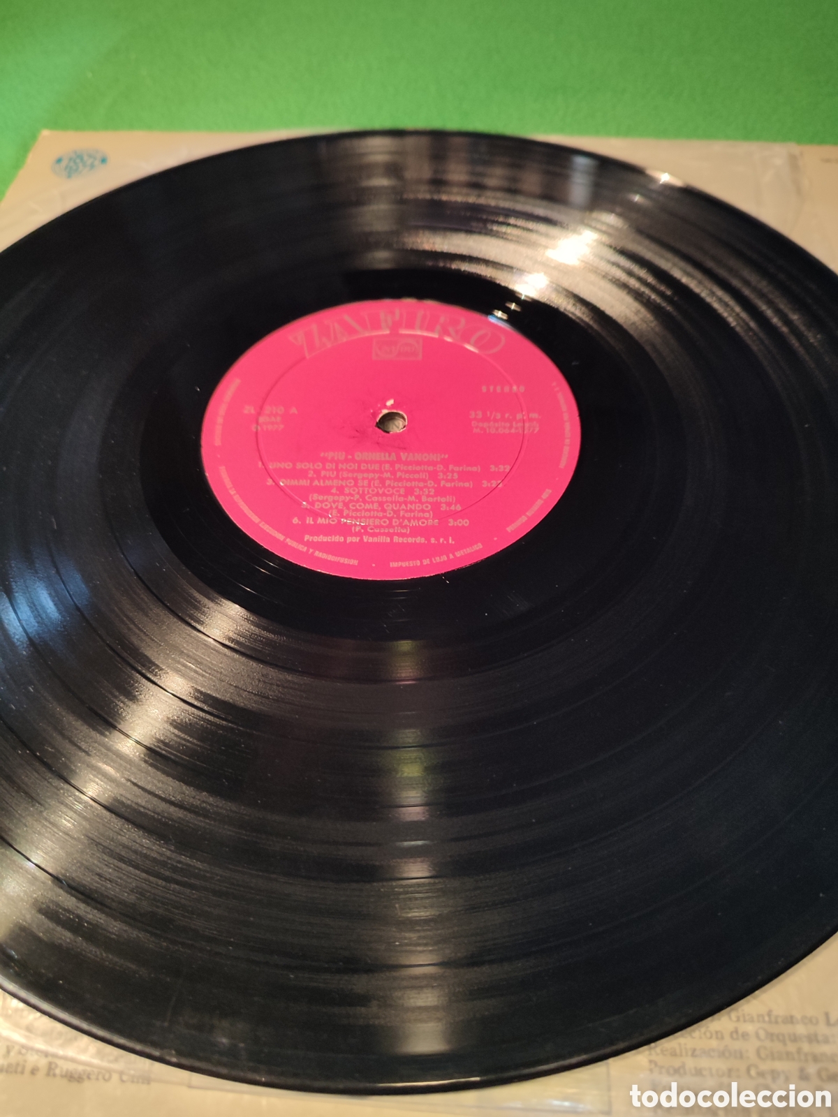 Discos de vinilo: Ornella Vanoni - Piu Vinilo Lp - Foto 3