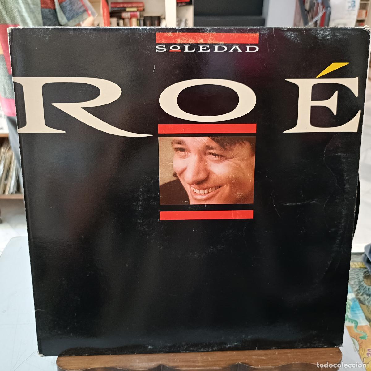 Discos de vinilo: Ro&eacute; - Soledad - Maxi Single sello Barclay 1990 - Foto 1