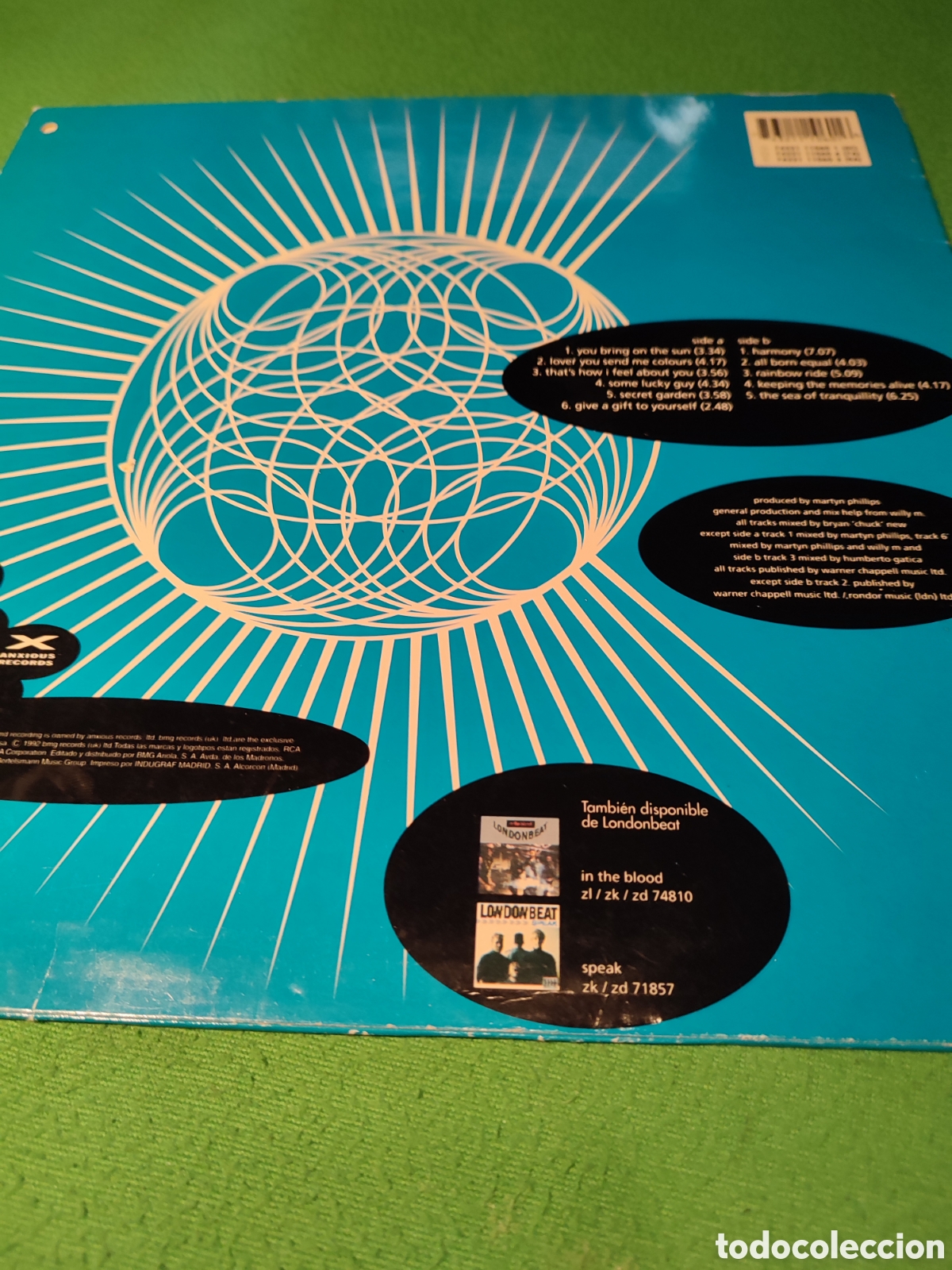 Discos de vinilo: Londonbeat - Harmony Vinilo Lp - Foto 4