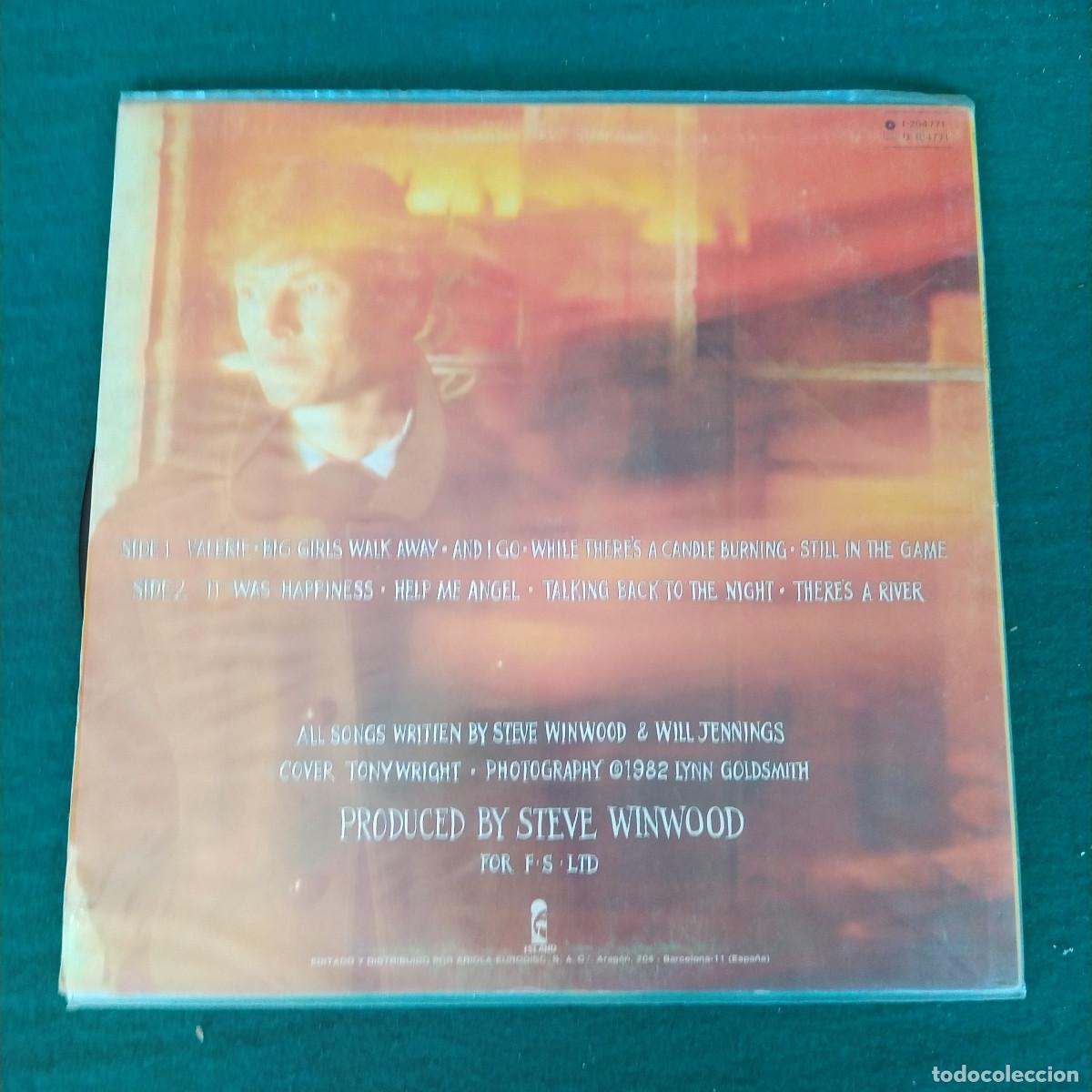 Discos de vinilo: Steve Winwood &ndash; Talking Back To The Night - Foto 2