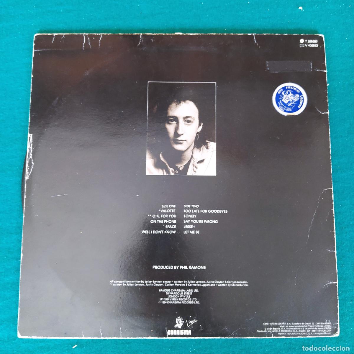 Discos de vinilo: Julian Lennon &ndash; Valotte - Foto 2