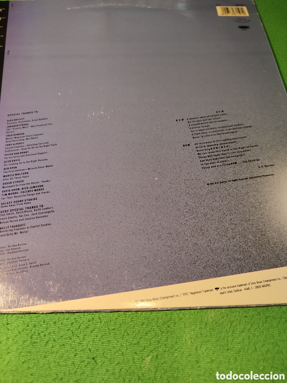 Discos de vinilo: Richie Havens - Now Vinilo Lp 1991 - Foto 2