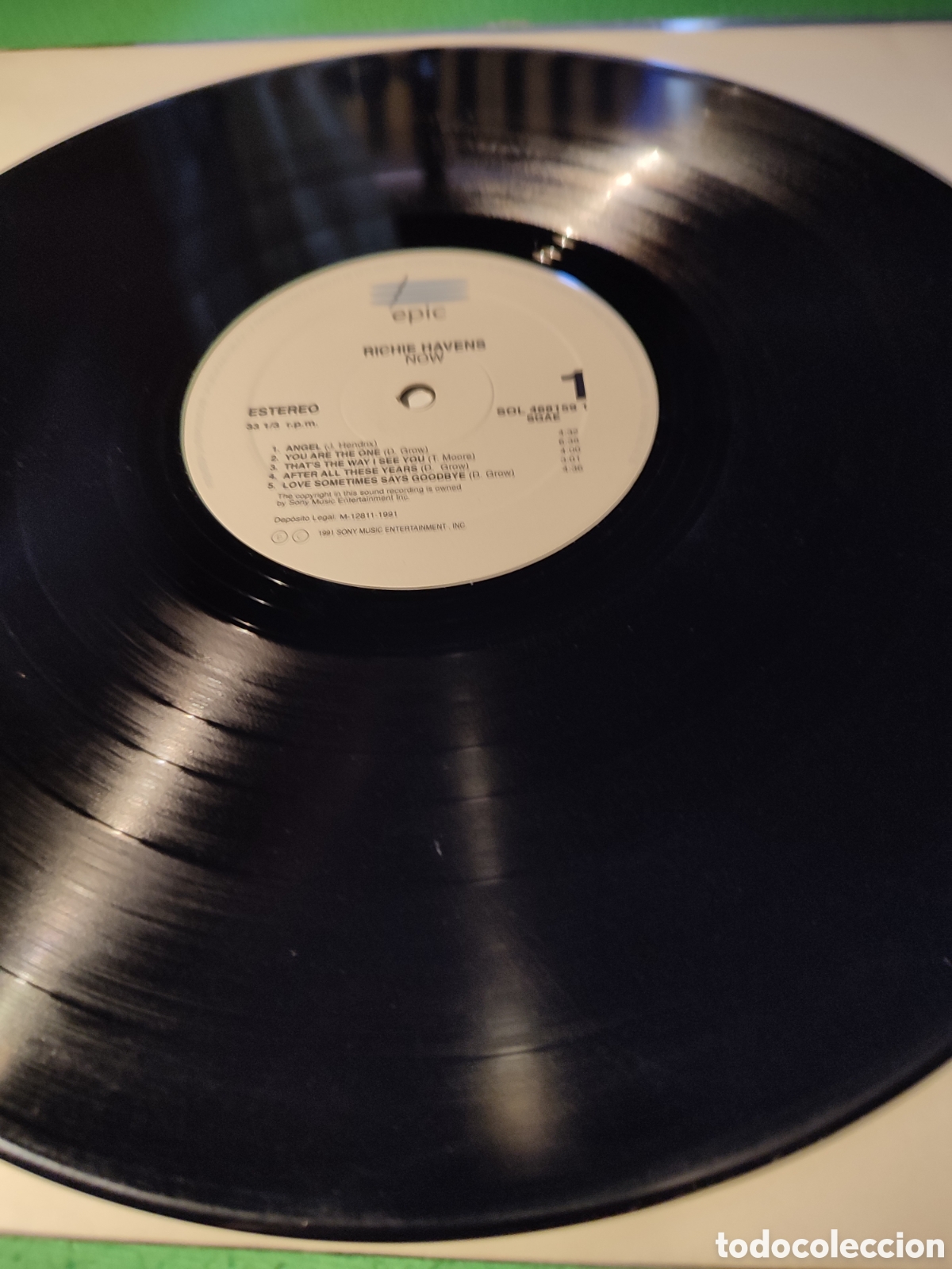 Discos de vinilo: Richie Havens - Now Vinilo Lp 1991 - Foto 3