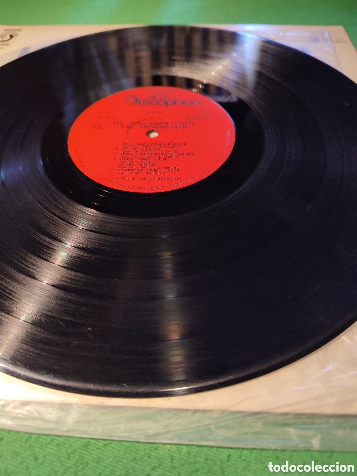 Discos de vinilo: Leonardo Favio - Era ..Como podr&iacute;a explicar - Foto 3