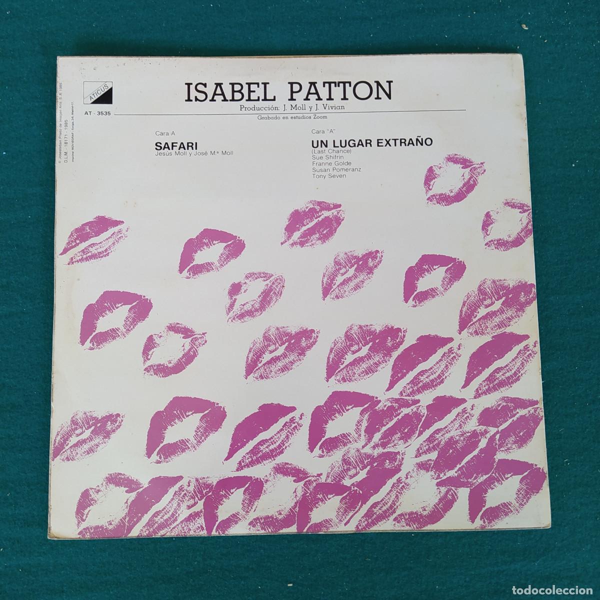 Discos de vinilo: Isabel Patton &ndash; Safari / Un Lugar Extra&ntilde;o - Foto 2