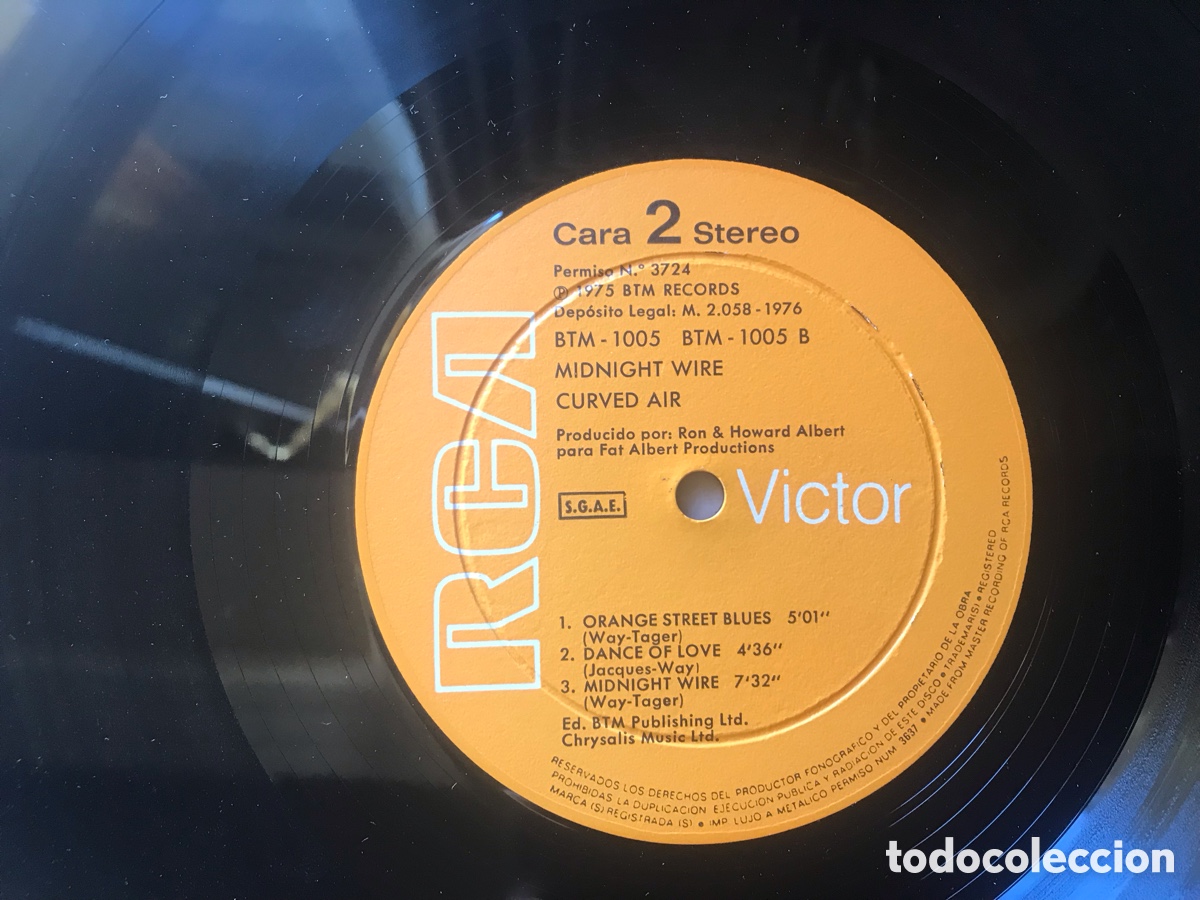 Discos de vinilo: Curved Air. Midnight wire - Foto 4