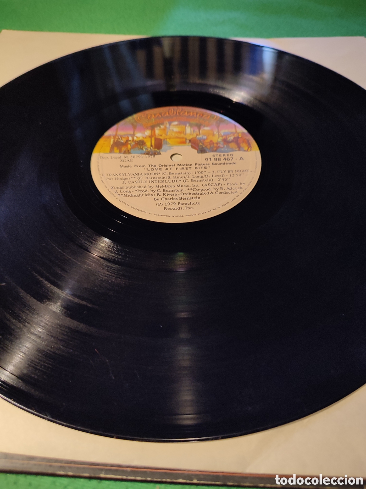 Discos de vinilo: Charles Bernstein - Amor al primer mordisco BSO - Foto 3
