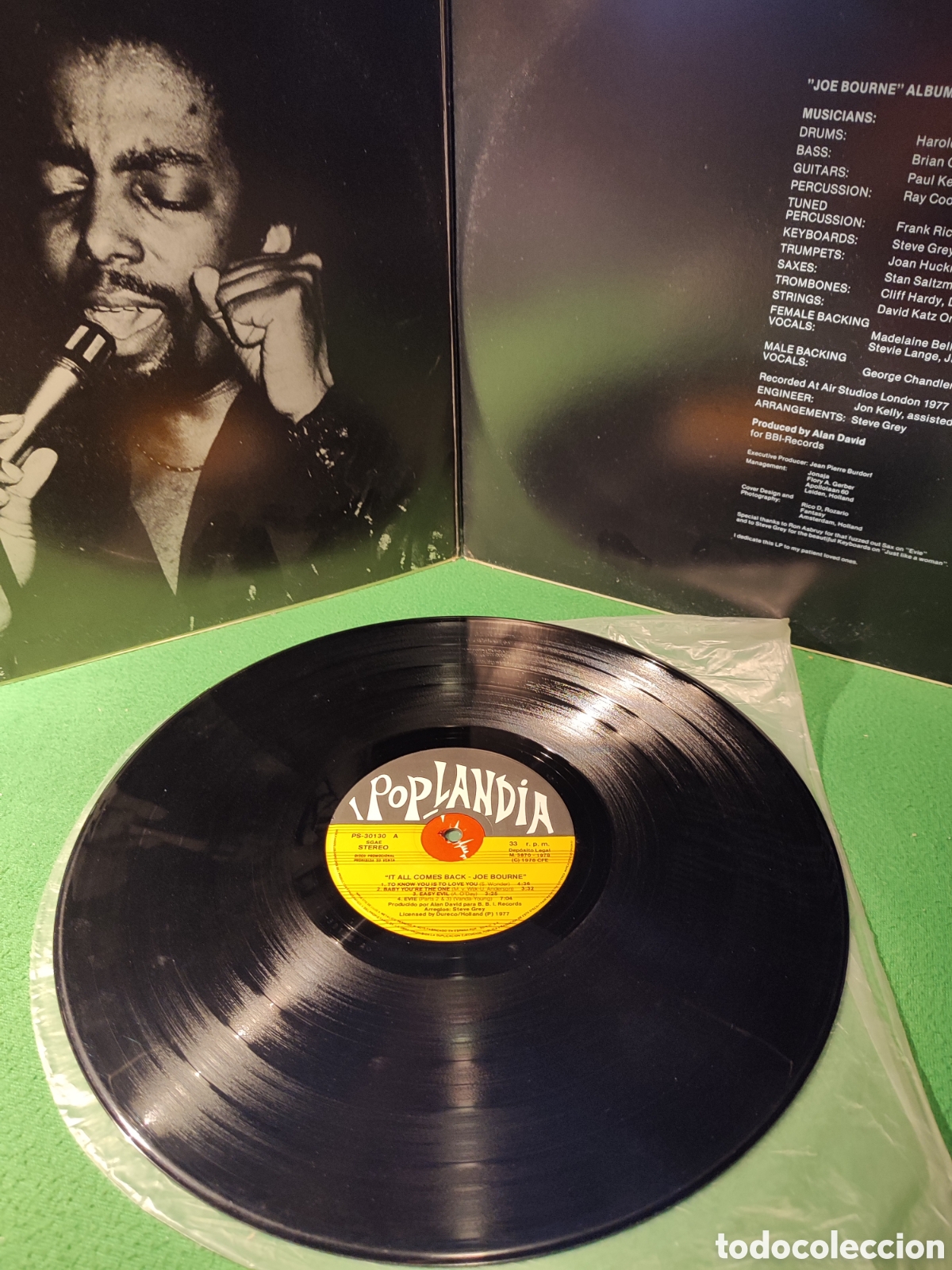 Discos de vinilo: Joe Bourne - It All comes Back - Foto 2