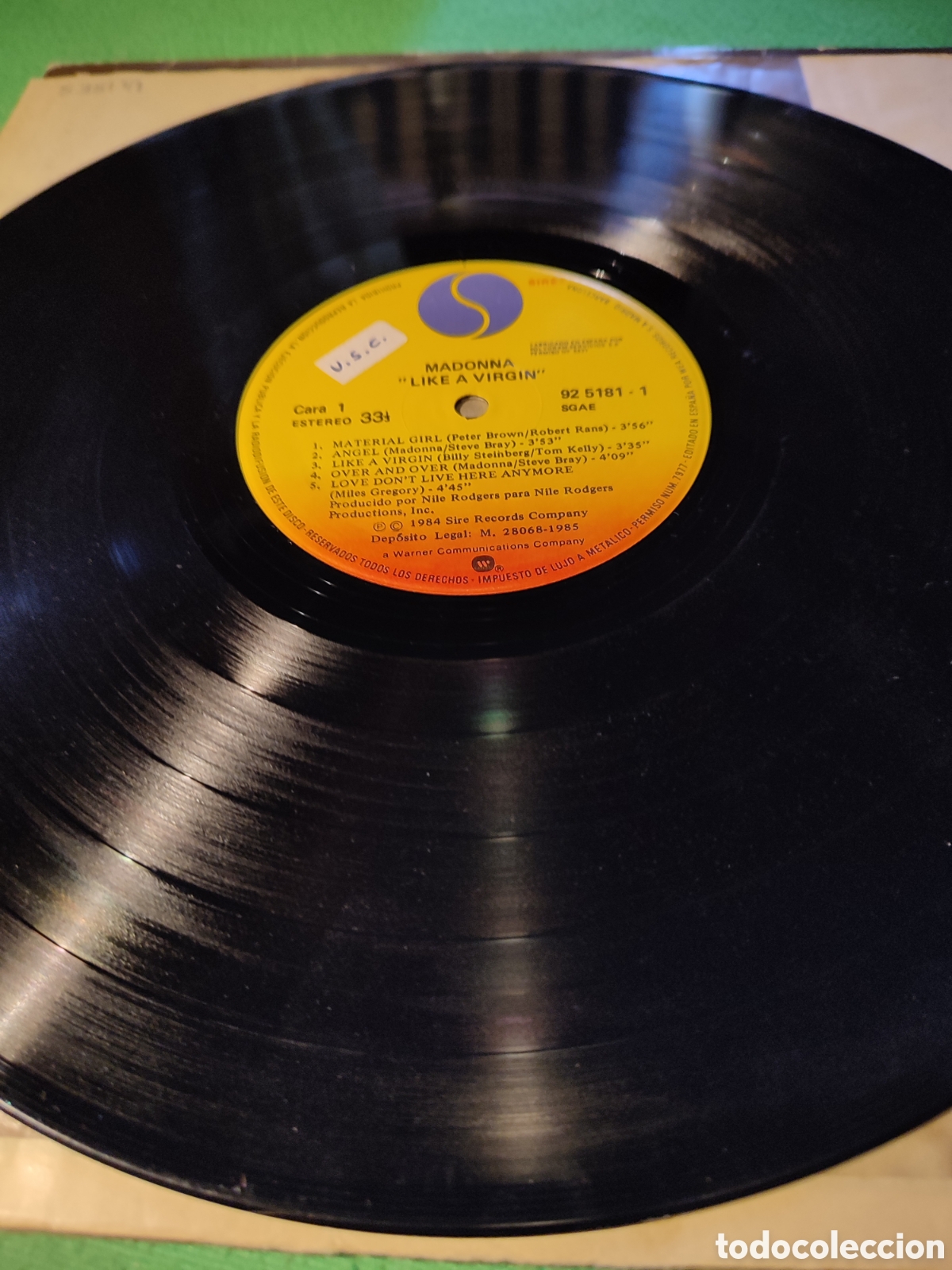 Discos de vinilo: Madonna - Like a Virgin Vinilo Lp - Foto 3