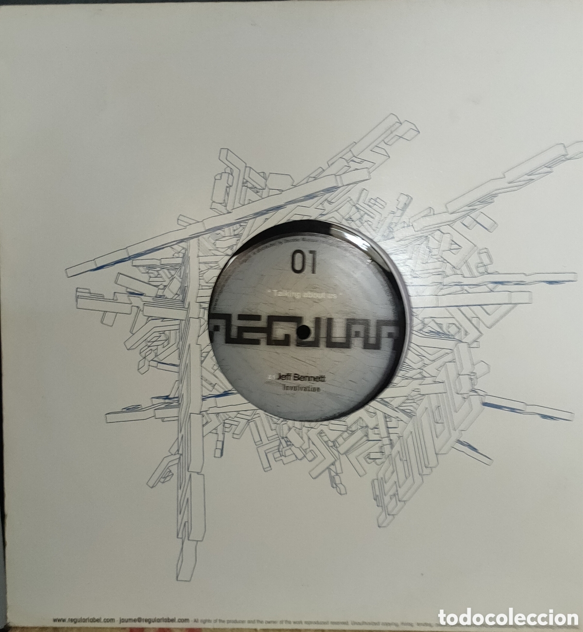 Discos de vinilo: Various &ndash; Talking About Us . 17 may 2002 original Spain disco 12&rdquo; vinilo - Foto 2
