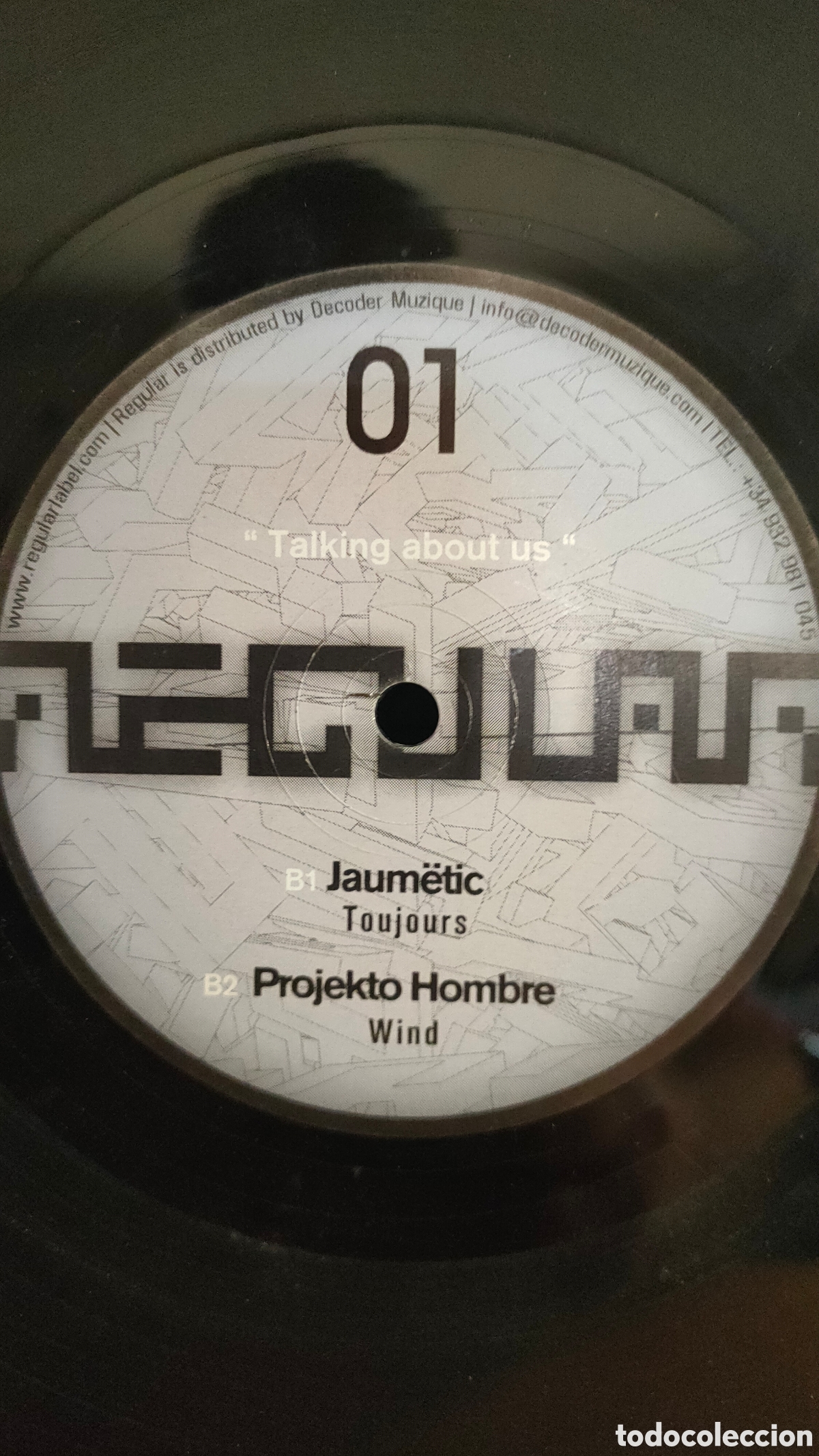Discos de vinilo: Various &ndash; Talking About Us . 17 may 2002 original Spain disco 12&rdquo; vinilo - Foto 4