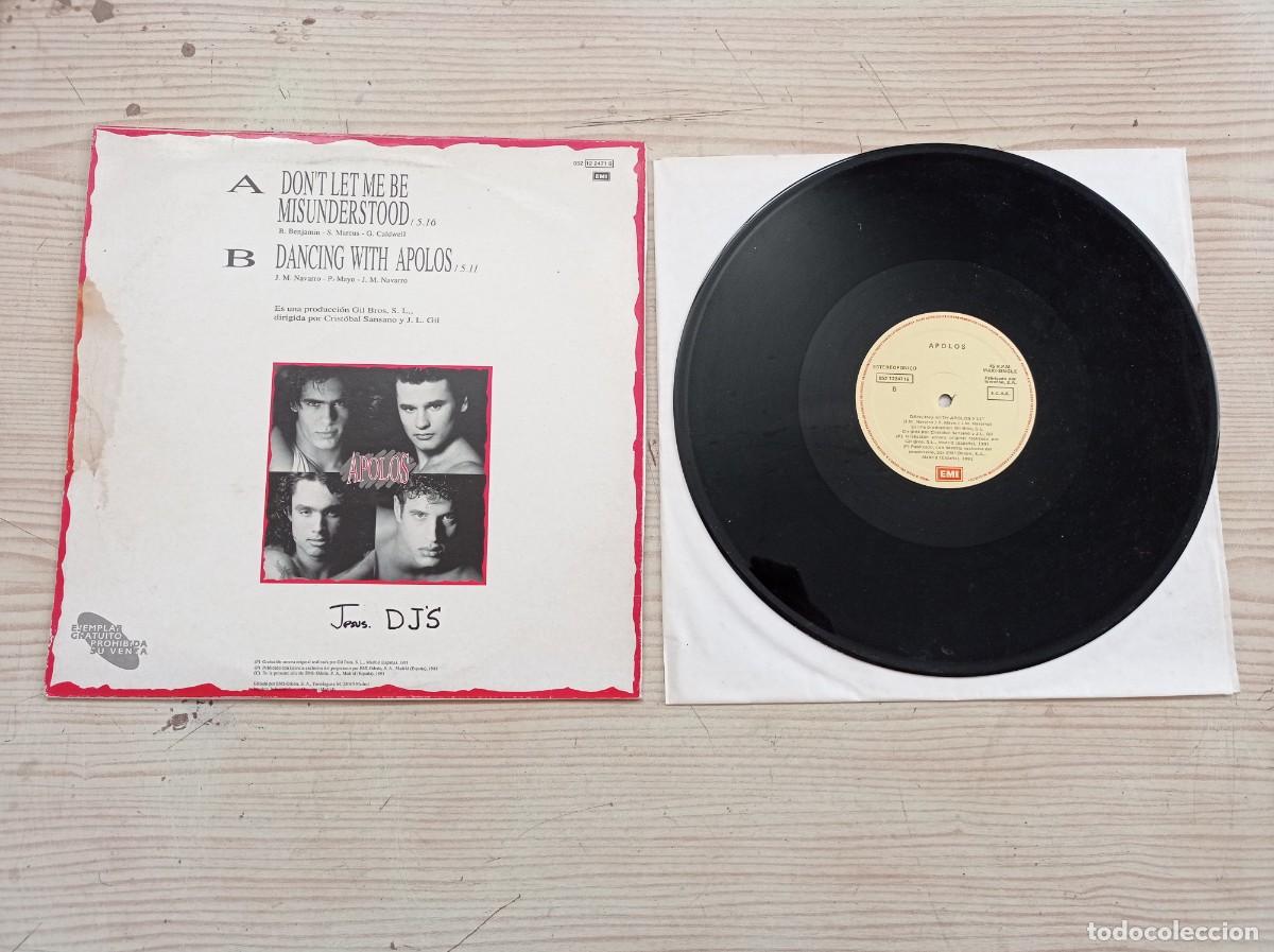 Discos de vinilo: Apolos - Dancing With Apolos - Maxi Single - Foto 2