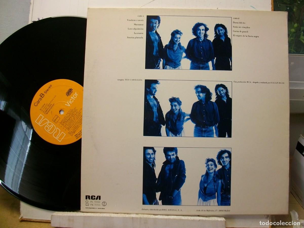 Discos de vinilo: C&oacute;mplices &ndash; Manzanas LP - Foto 2